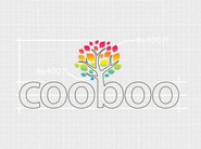 ロゴには、お客様、パートナー様、当社との共存共栄の思想のもと、さまざまなビジネスの成功が「七色の葉」で描かれています。そしてコーボーが成長していく姿として「大樹（選ばれ続ける存在）」となり、社会貢献の拡大に努めています