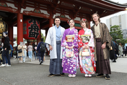 着物レンタルの店舗は全国7店舗。着物着ての古き良き神社仏閣巡りはより日本らしい体験を深めてくれます