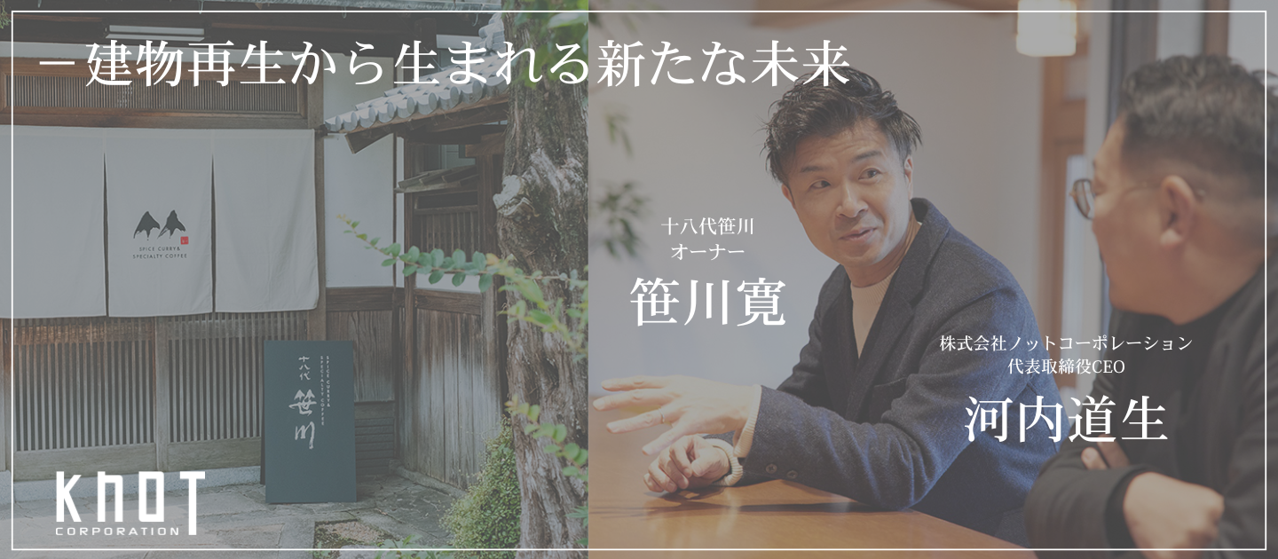 Cross talk vol.06 十八代笹川オーナー 笹川寛 氏