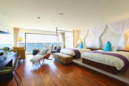 海側は全てのお部屋がオーシャンビュー！