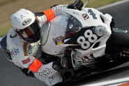 プロライダーとして活躍していた姿。