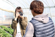 農家さんの素敵な表情を引き出すのは、腕の見せ所です♪