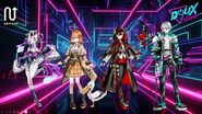 ゲームエンタメ特化チームのメンバーはキャラクター化したりしています