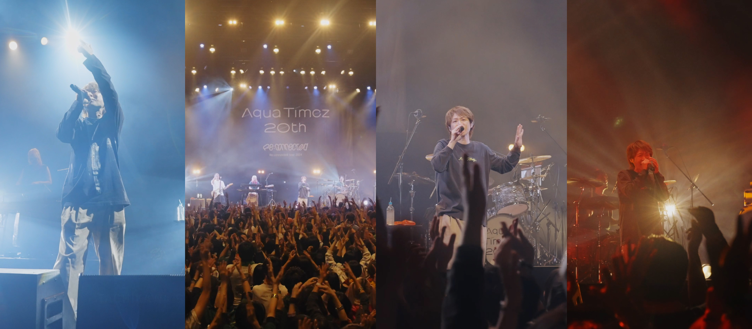 Aqua Timez 20周年ツアー「Re:connected」ライブショート公開中