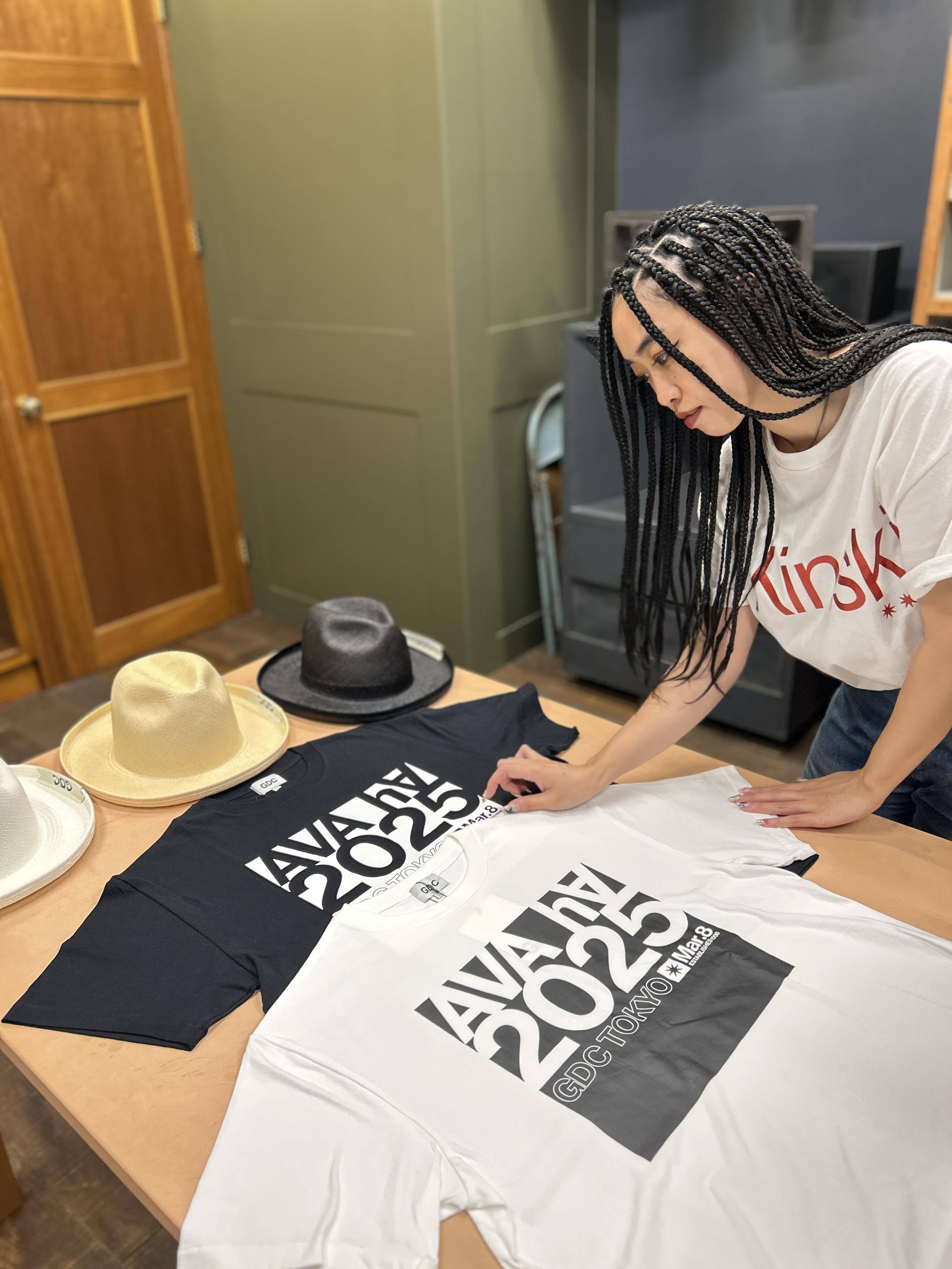 GDC AVA-Ha T ホワイト Tシャツ 即完 GDC AVA-Ha 2025 Tシャツ 熊谷隆志 XL ホワイト