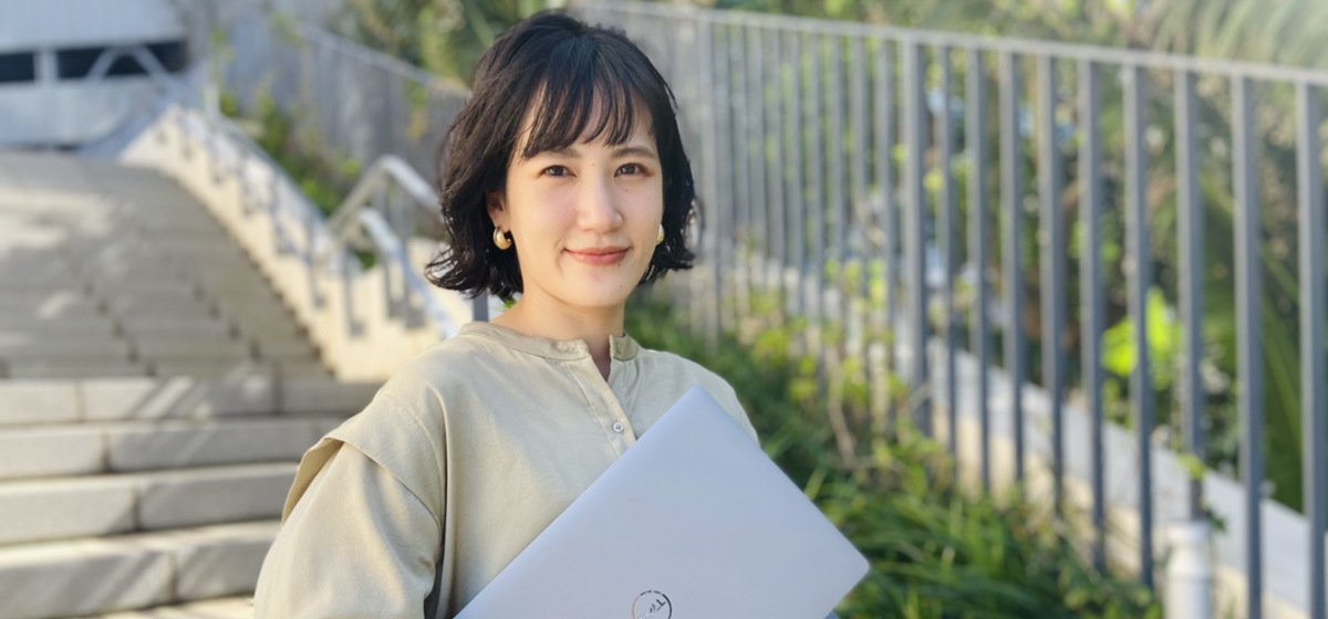 「ホームポジションから覚えました」PCスキルゼロ、未経験からスタートした次世代リーダー新里彩夏さん
