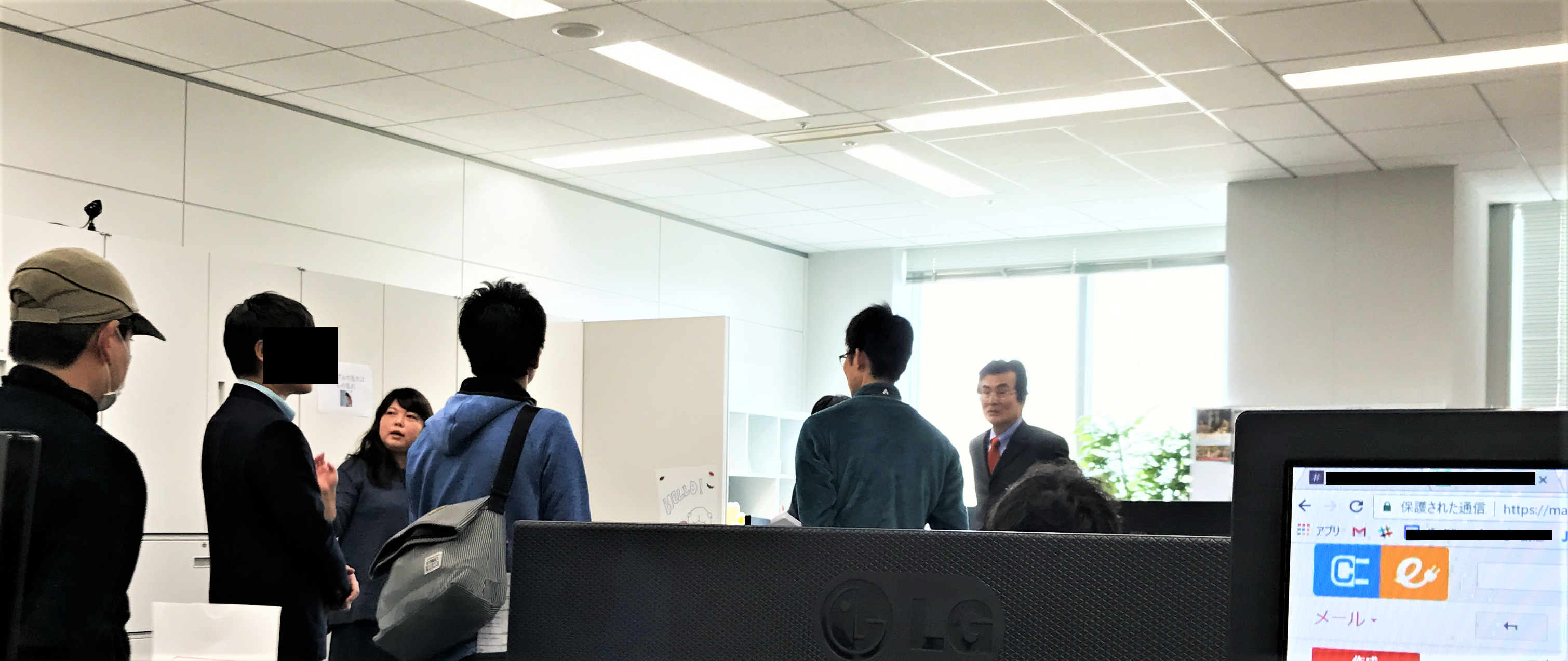 「ガス自由化」に向けてテレビ取材を受けました。