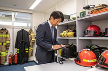 消防機器専門商社での営業職