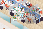 バーチャルオフィスを活用した作業会