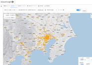 ロケーションデータ分析が出来るWEBツール