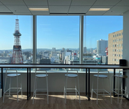 リフレッシュルームからの景色