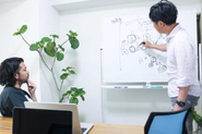 ディレクターの思考法の共有している様子
