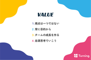 Turningの行動指針！