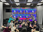 esportsスタジオでの社内イベント。