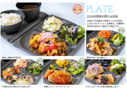 【企業内カフェテリア（社員食堂・カフェ）事業】 オフィスのランチに、新しい発想を。食と空間のプロデュース及び店舗運営をおこなっています。提供する食事はセントラルキッチンで調理し、オフィス内にキッチンがなくても提供可能なキッチンレスモデル。メニューも全てノンピ自慢のホテルやレストラン出身のシェフや管理栄養士チームが考案しています。