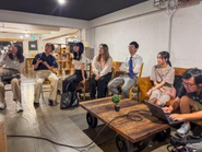 トキワ荘プロジェクト物件内での合同編集者勉強会の様子