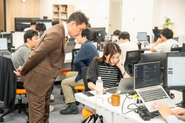 未経験からのスタートも安心。先輩が丁寧にサポートしてくれます。