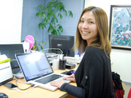 女性社員も増えてきました！