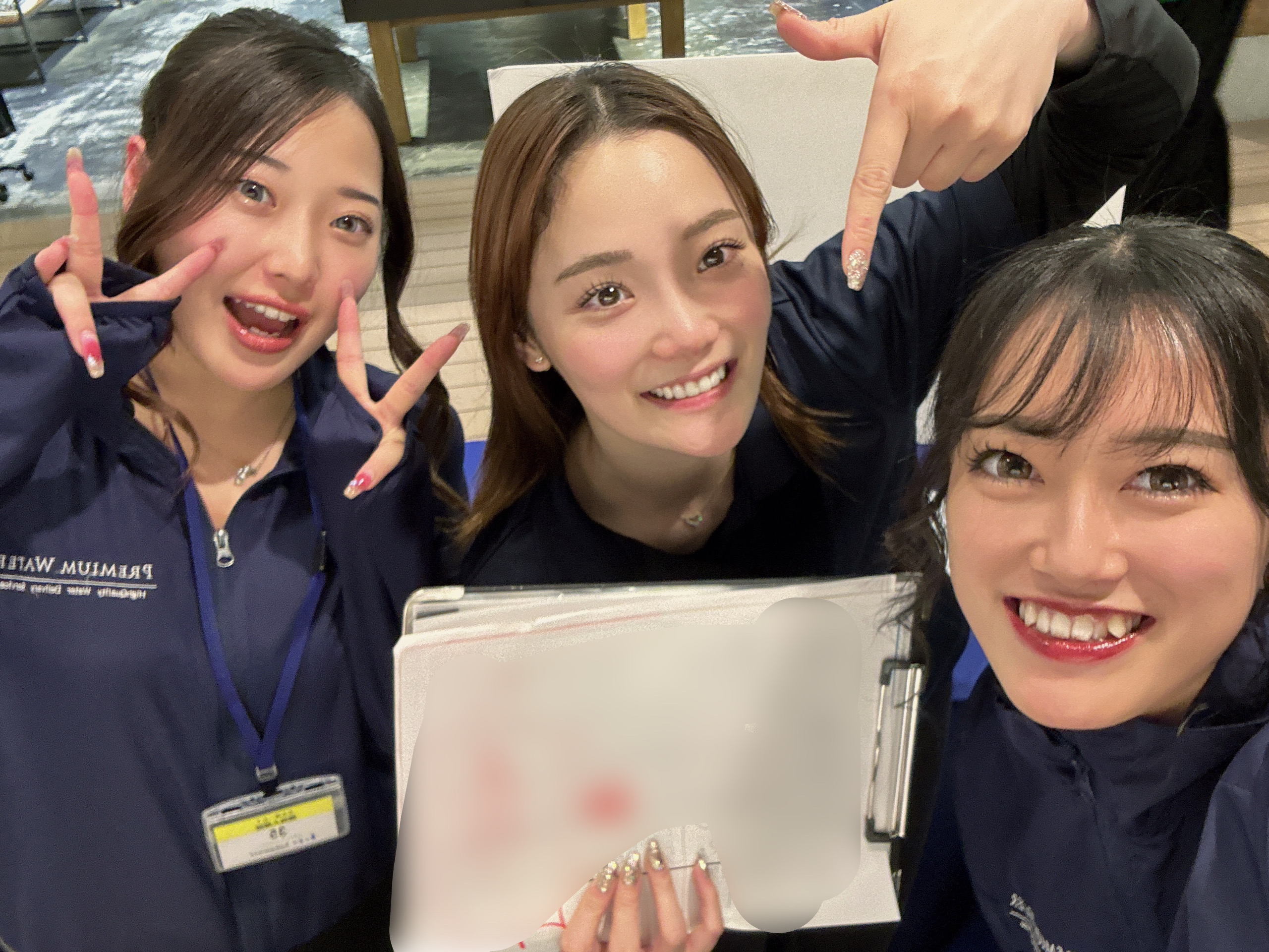 仕事前の恒例！スタメ写真！