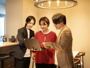 話しやすい先輩が多いです！