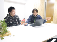 どっちが社長でしょう？というぐらい風通しが良い！