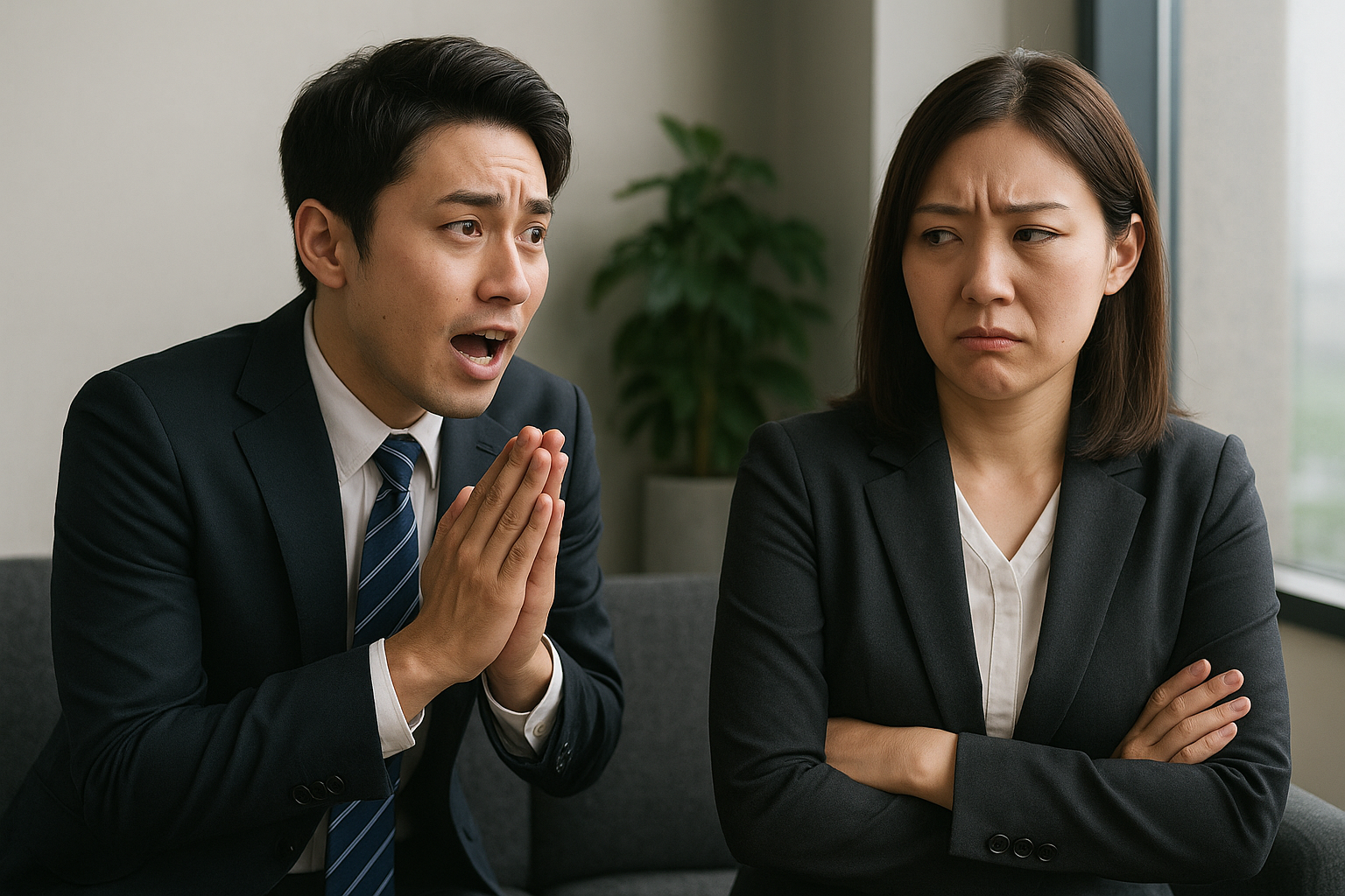 必死にお願いする営業って楽しい？？