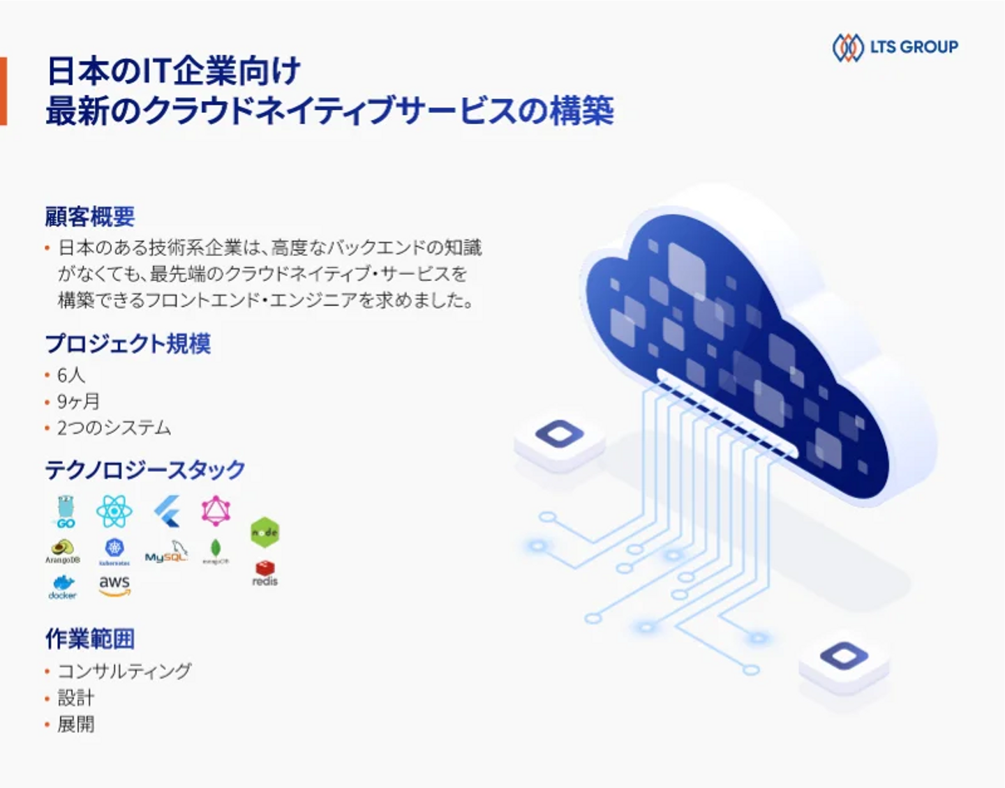ODC導入事例：日本のIT企業向けの最新のクラウドネイティブサービスの構築