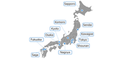 47都道府県全ての拠点拡大を目指しています。日本全国のエンジニアの方と一緒に仕事をできる環境を実現します！