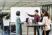 社内エンジニアとの交流も盛んです。