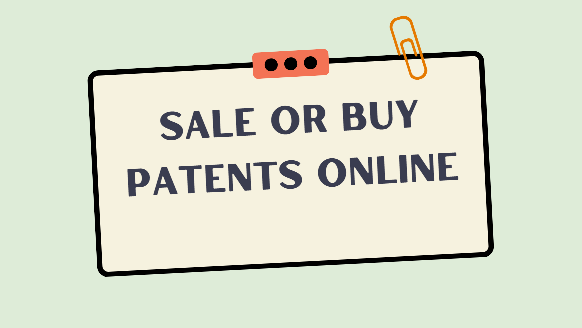 Can you buy a patent?