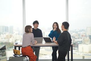 部署や、職種の垣根を超えたコミュニケーションも活発です♪