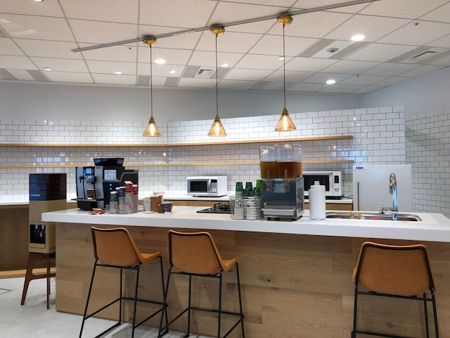 アスクルのオフィスにキッチンができたよ！