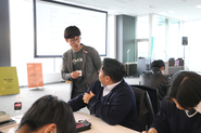 奨学生キックオフイベントの様子。「もらう」だけでなく「一緒に考える」給付型奨学金・伴走プログラムです。