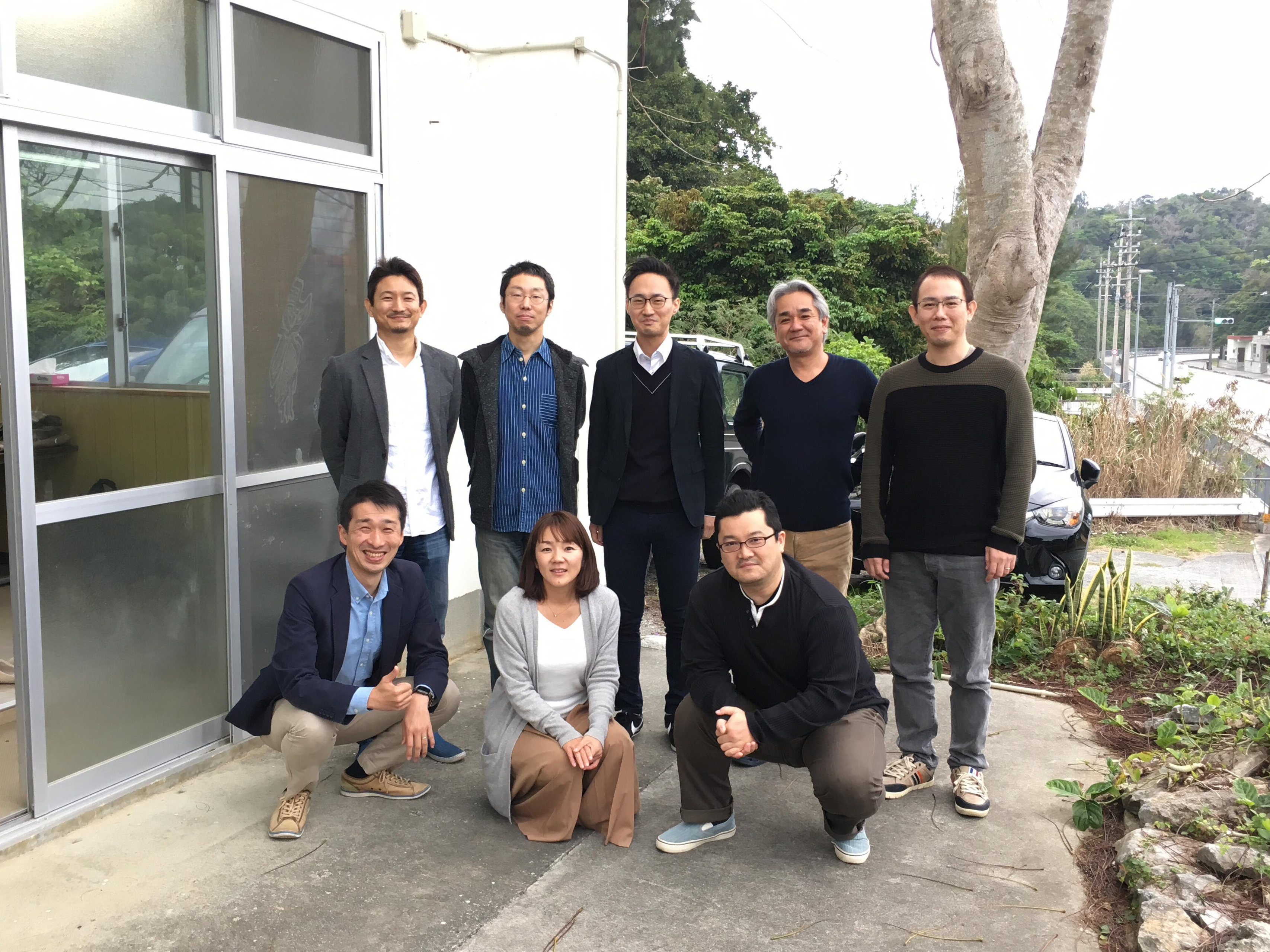 全員集合しているので、（おそらく初めて？の）写真を撮影しました！