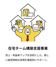 在宅ワーカーと企業の橋渡しを行い、それぞれが豊かな生活を行えるようサポートします。