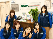 本社の女性事務員・営業担当6名です🌺