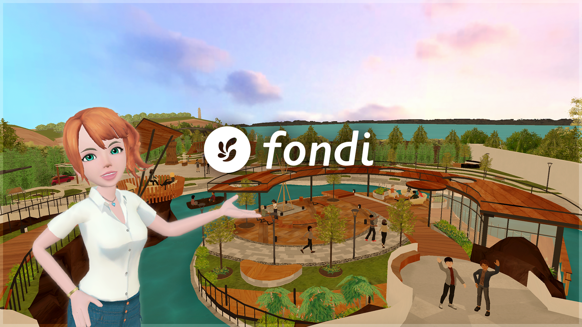 私たちが運営する英会話メタバース「fondi」について