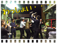 お花見パーティでの一コマ・・