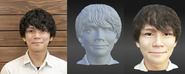 写真①：写真から３Dデータを作成します