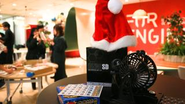毎年12月は東京本社はクリスマスで一色★社内イベントも定期的に実施、エンジニア社員同士の交流も深めています！