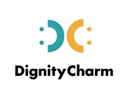 会社名には、全ての人にDignity（尊厳）とCharm（魅力）のある人生を送っていただきたいとの思いが込められています。