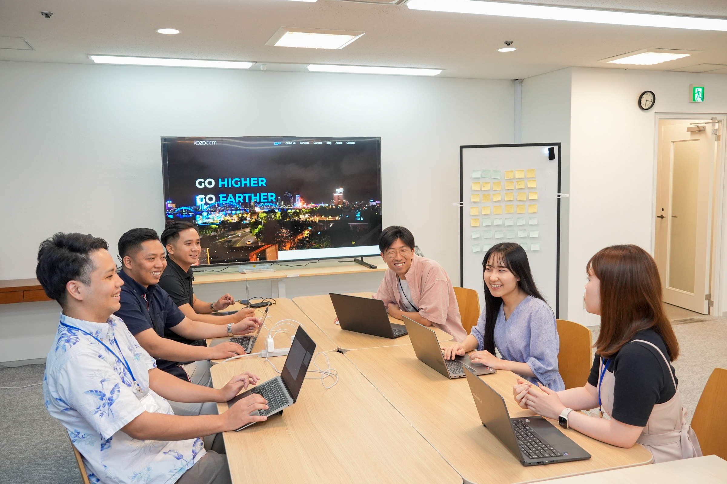 KOZOCOM Vietnamのメンバー初の日本出張