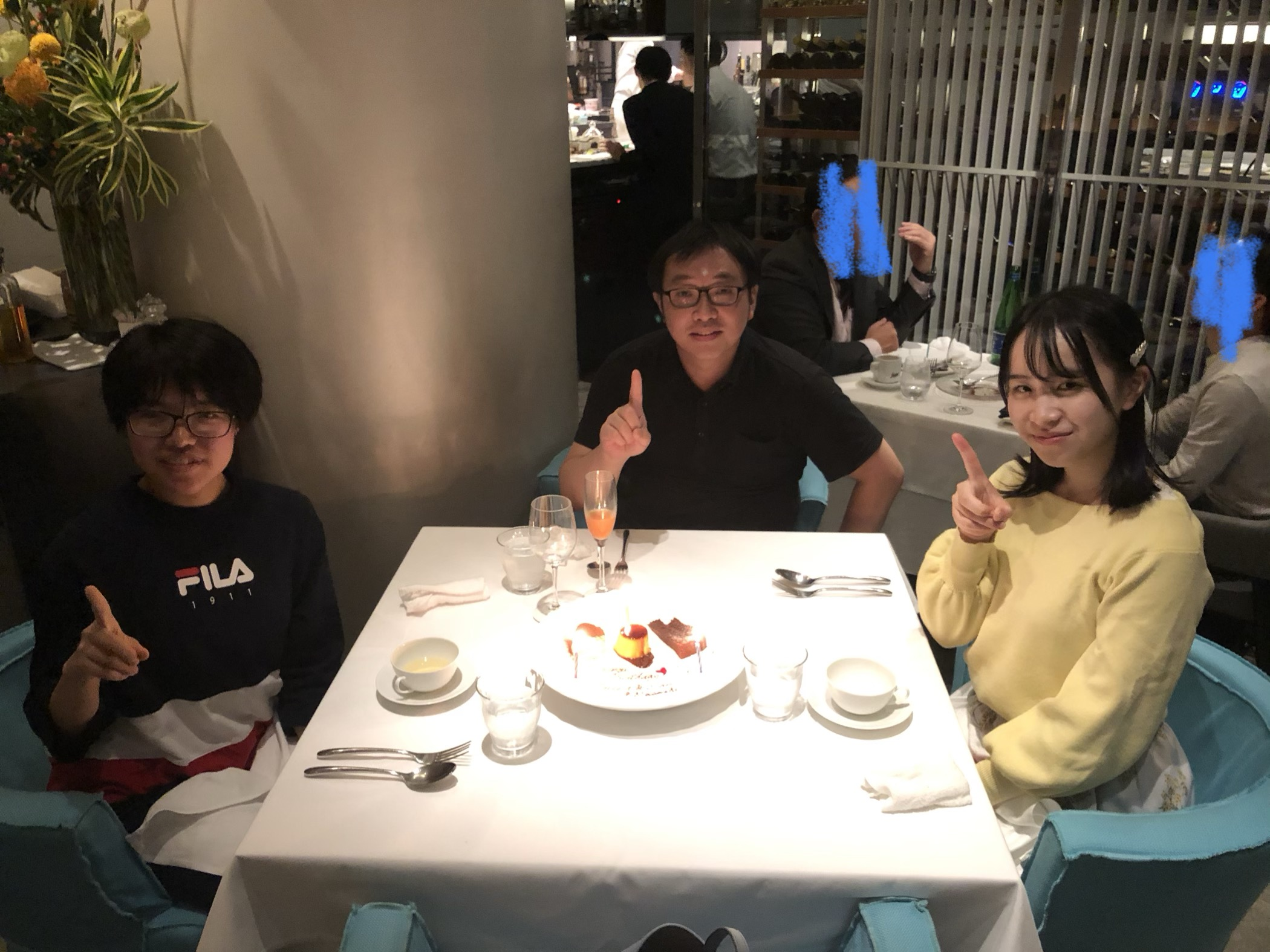 誕生日＆１周年記念祝い