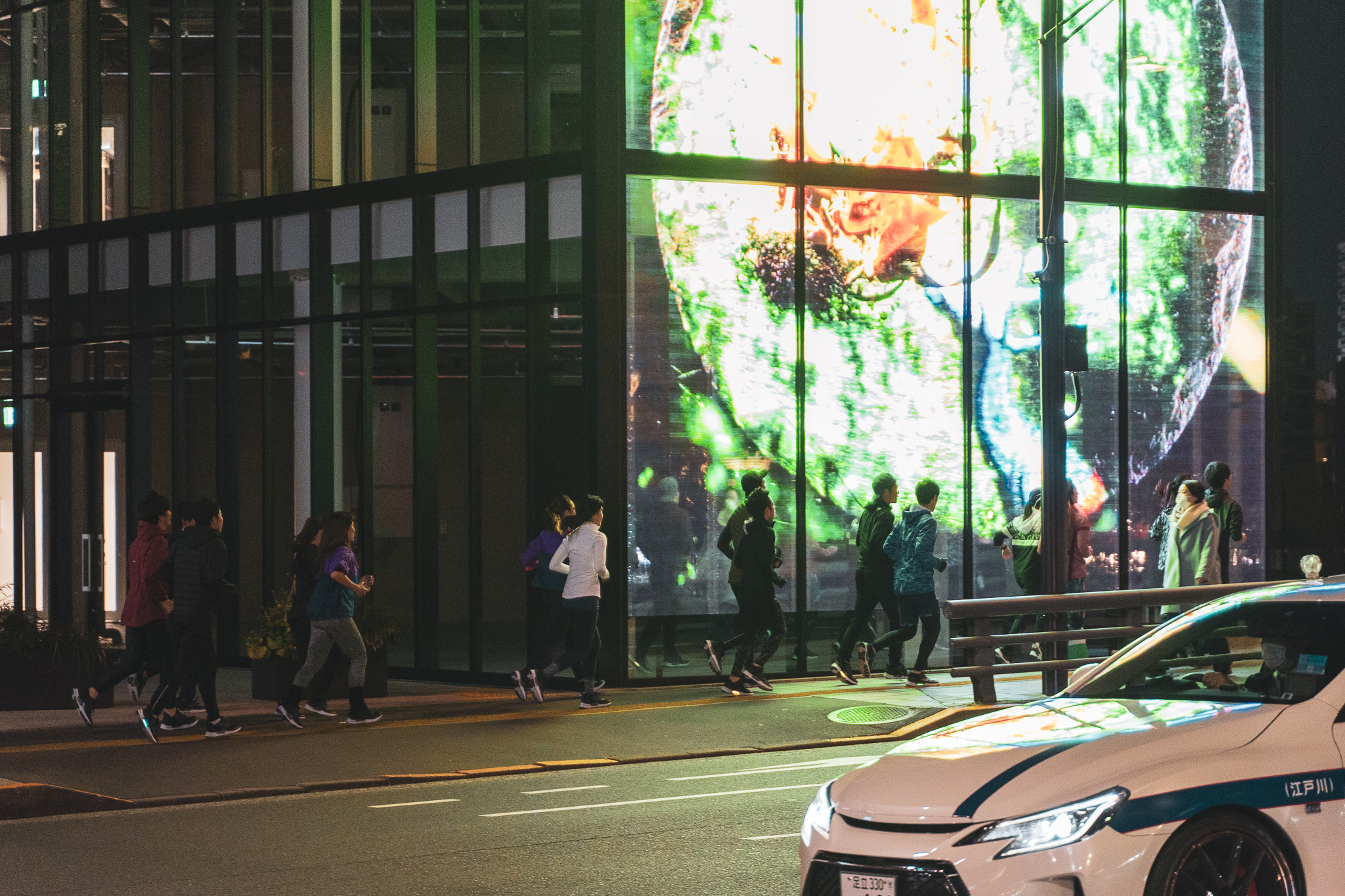 住友生命様とナイトランイベントを開催しました！