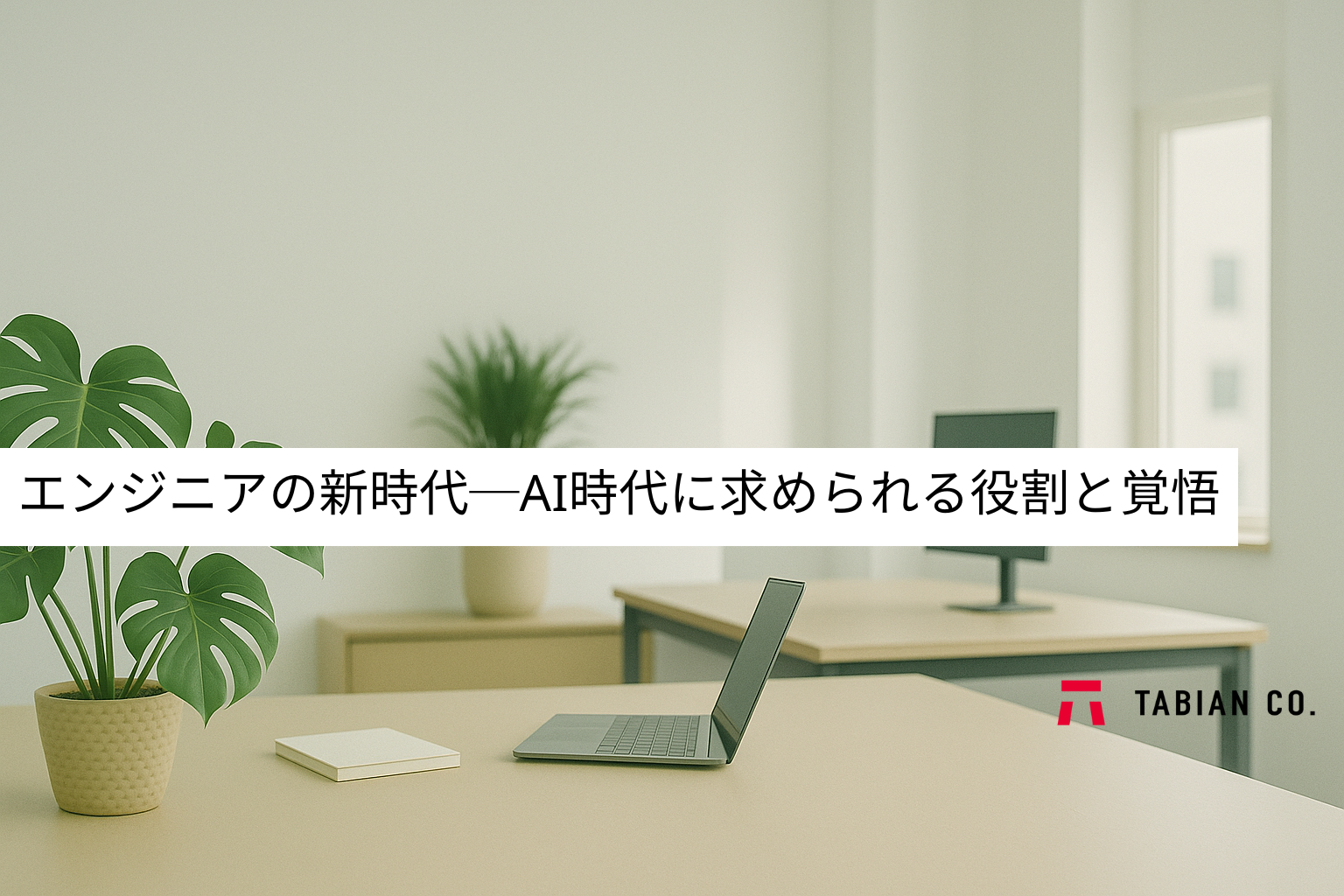 エンジニアの新時代ーAI時代に求められる役割と覚悟ー