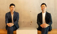 代表の角田（左）、共同創業者の窪田浩爾（右）