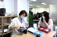 社内では美味しいコーヒーが飲めます