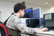 CICの教材制作を担当する制作編集部