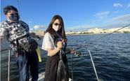 オフの日は魚釣りや旅行など一緒に遊びに行くことがあるほど仲が良いです。実際にはじめて釣りをやっていきなり大きな魚を釣った社員も…。