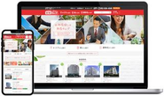 名古屋周辺で地域最大級の集客力を誇るS-point様の賃貸サイトをはじめとし、不動産サイト制作サービスを展開しています。